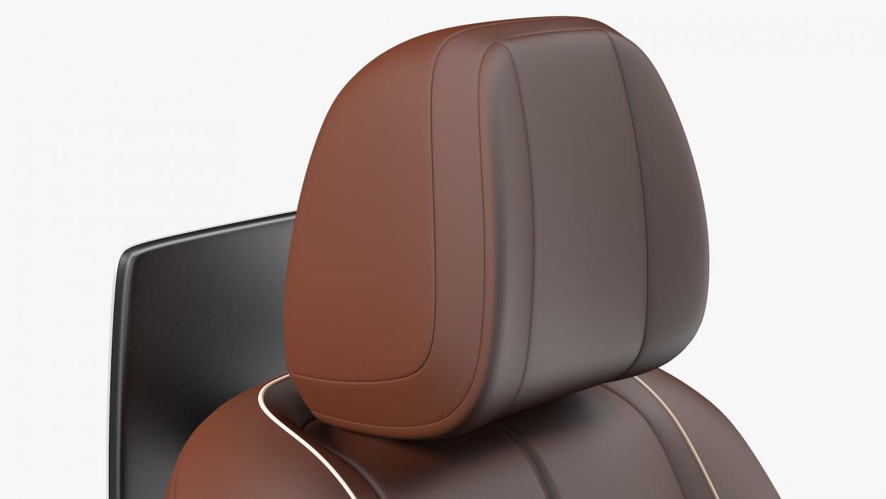 3D Luxury Car Front Seat