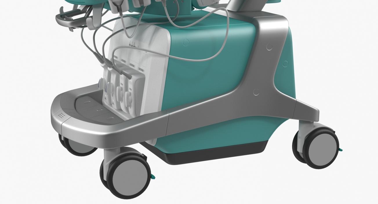 3D Ultrasound Machine Generic Rigged model