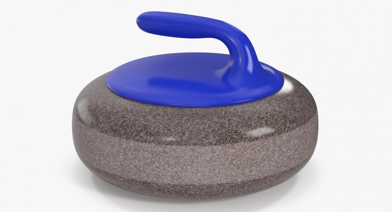 Curling Rock 3D