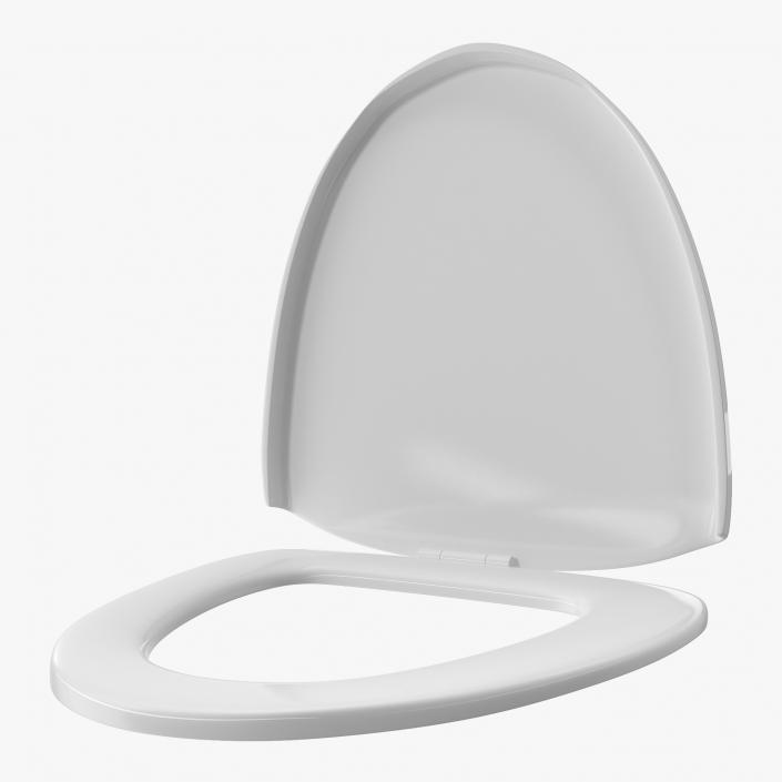 3D Closed Toilet Seat model