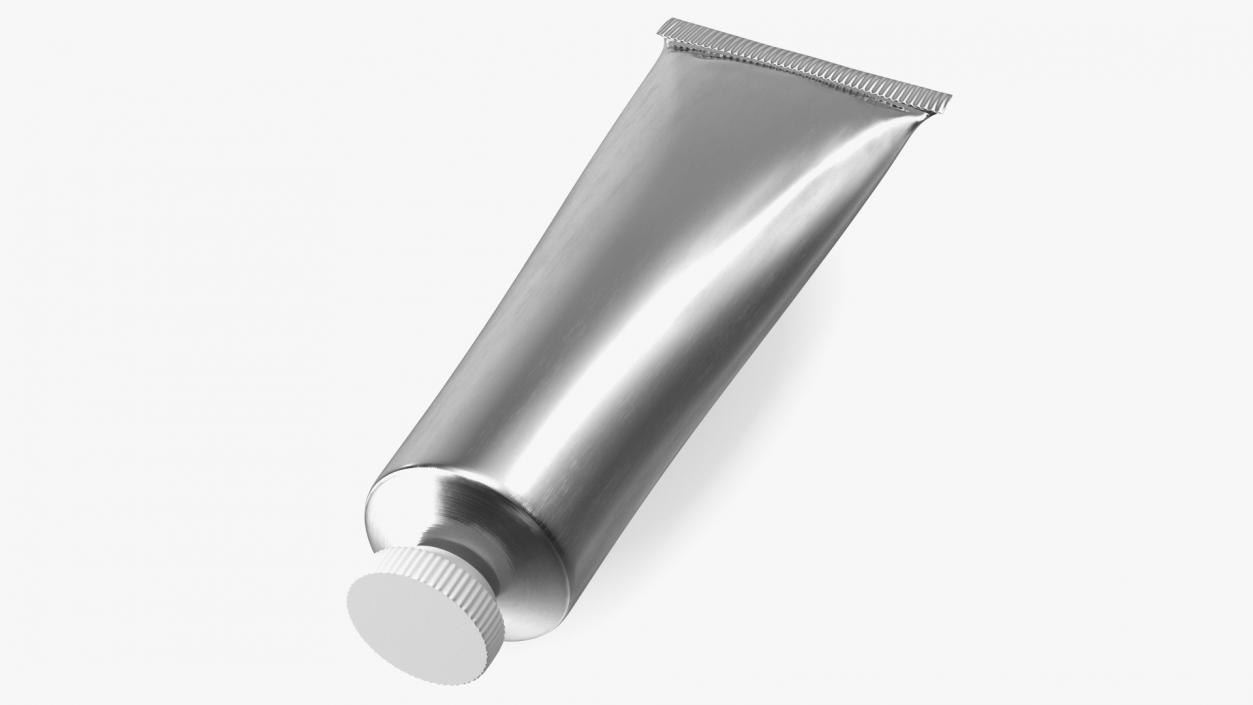 Collapsible Metal Tube 3D