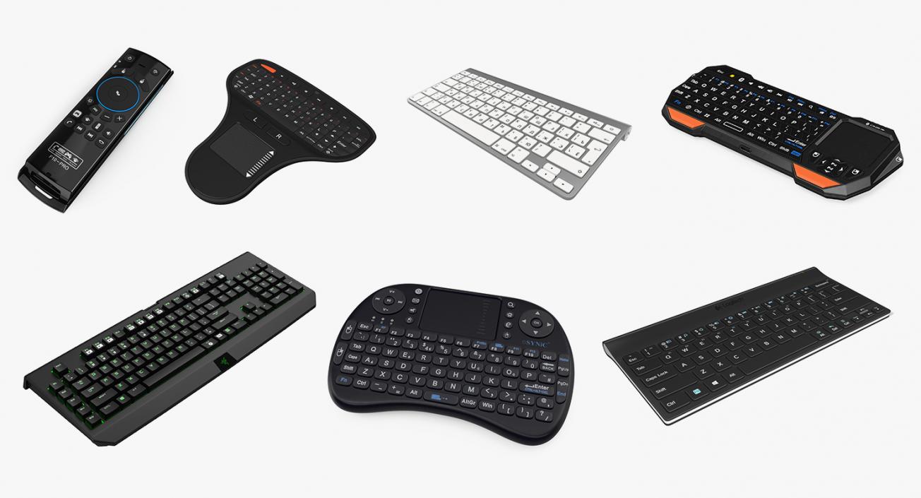 3D model Keyboards Collection