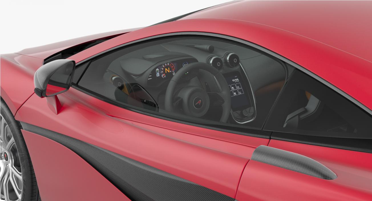 3D McLaren 570S Coupe model