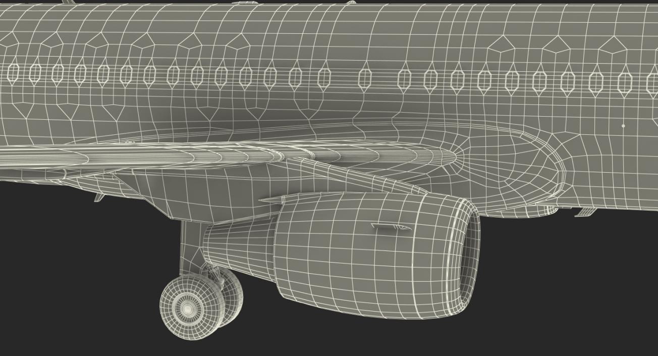 Airbus A319 EasyJet Airline 3D