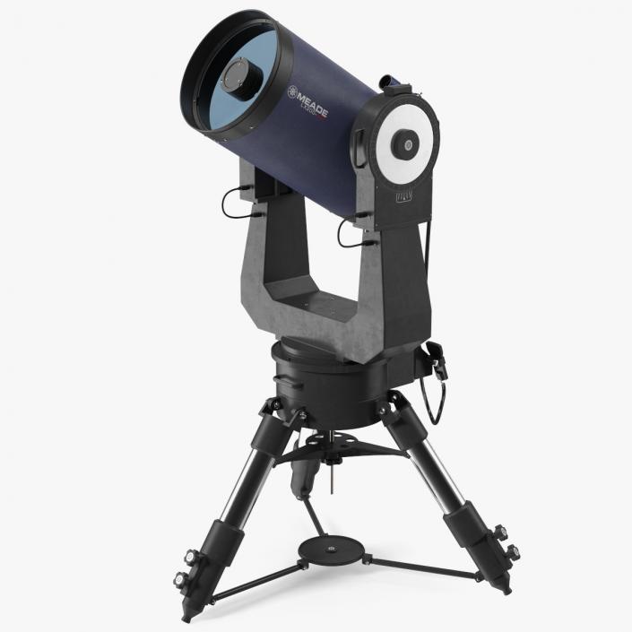3D Meade LX200 16 Inch Telescope with Tripod