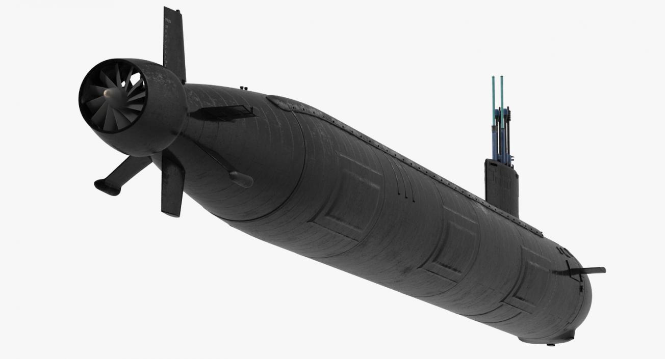 US Submarine Virginia SSN-774 3D model