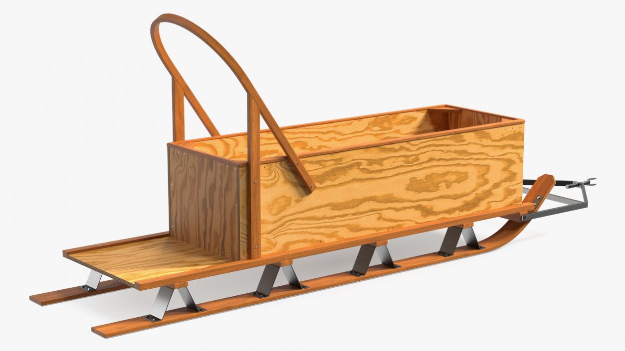 3D Box Freight Sled