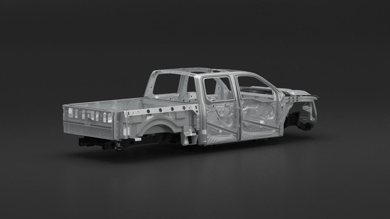 3D Car Frame Pickup