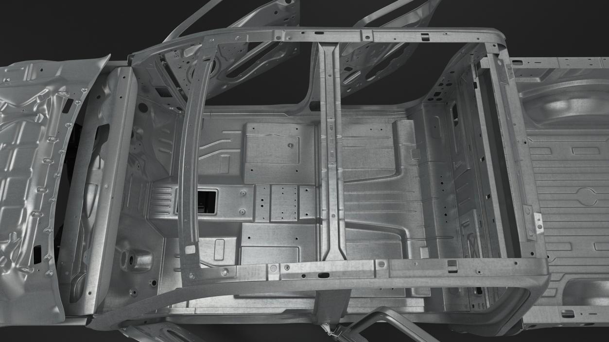 3D Car Frame Pickup