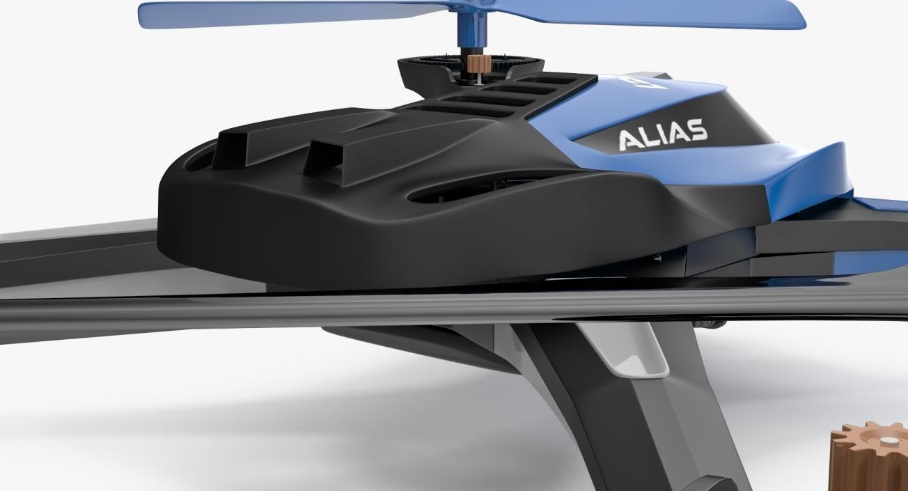 Quad Rotor Helicopter LaTrax Alias 3D model