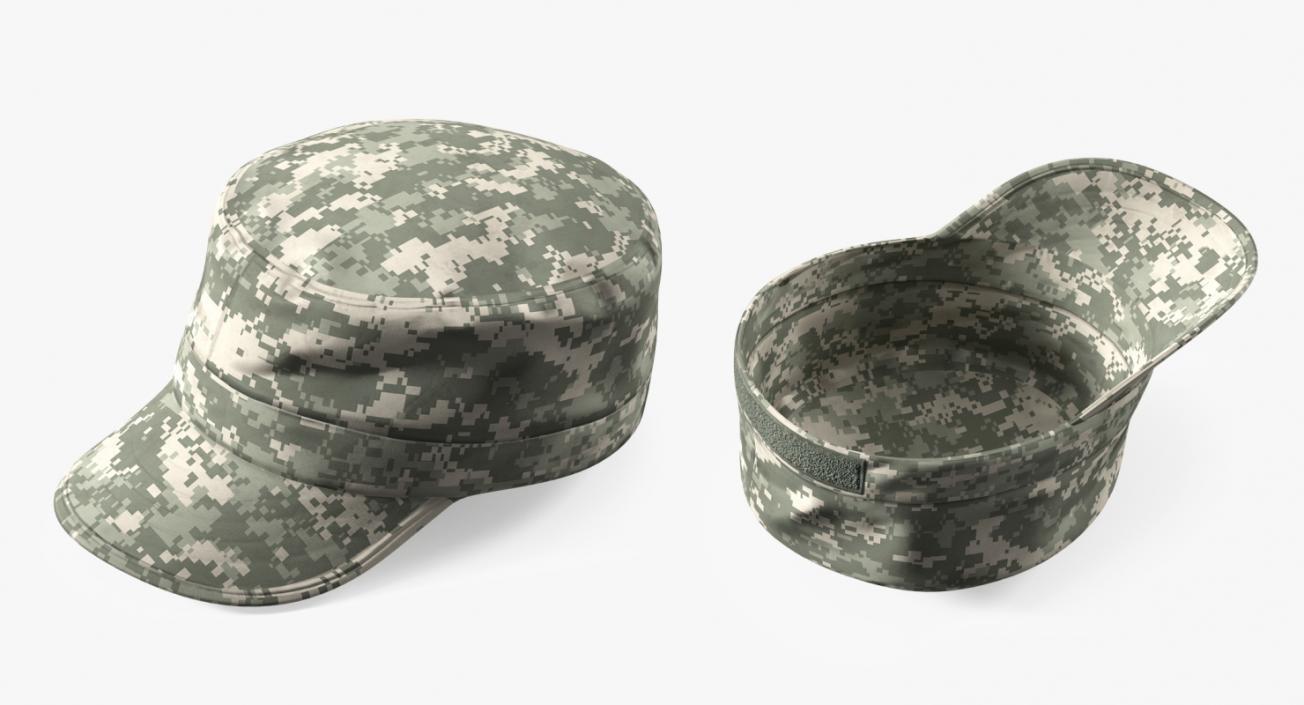 3D US Army ACU Digital Hat model
