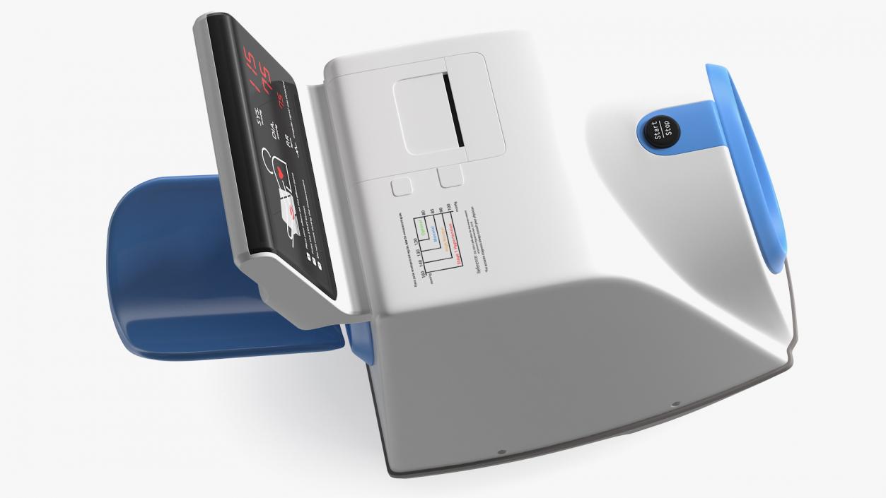 3D Kiosk Type Automatic Blood Pressure Monitor model