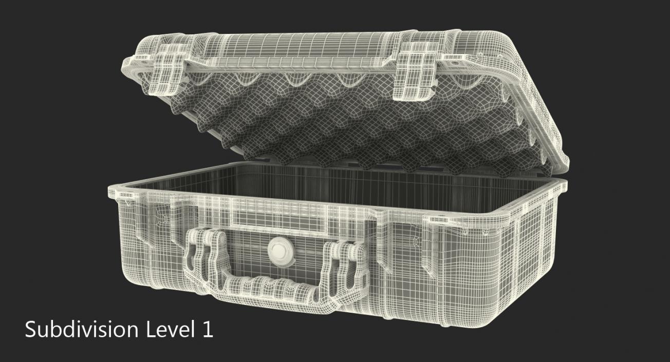 3D model Open Waterproof Case