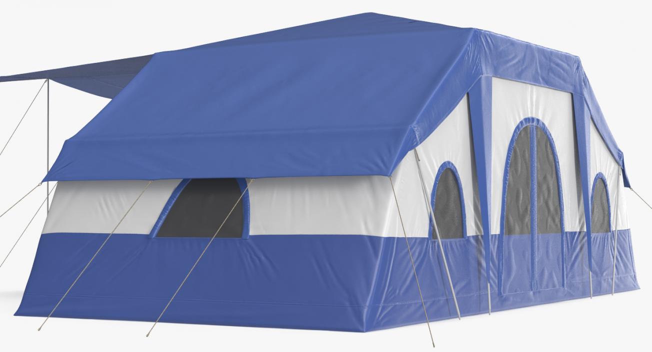 Family Camping Tent 3D model