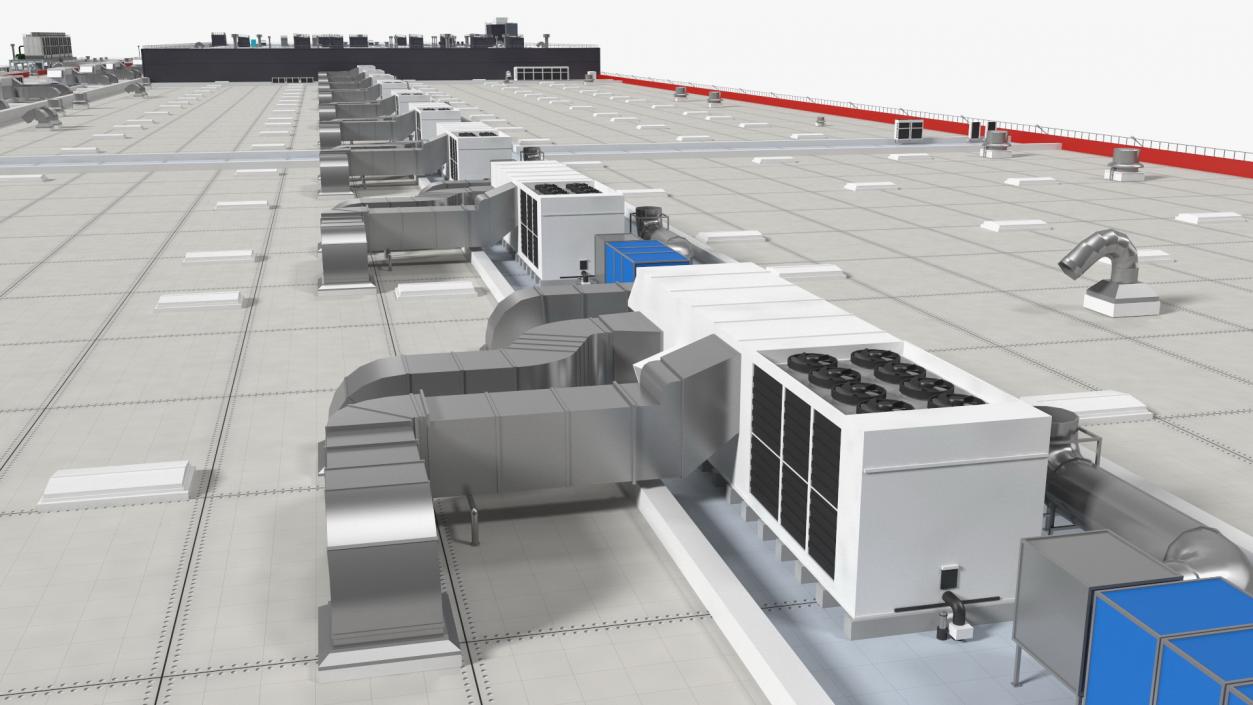 3D model Giant Manufacturing Plant