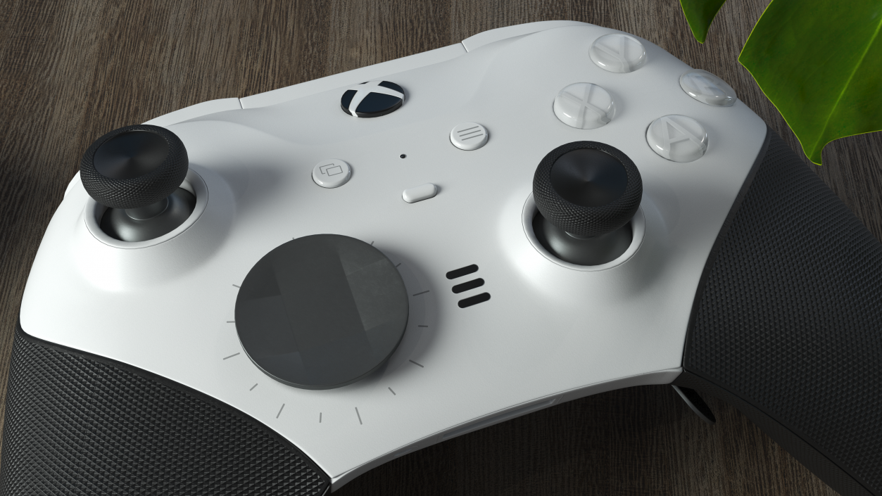 3D model Wireless Controller Xbox Elite Series 2 White