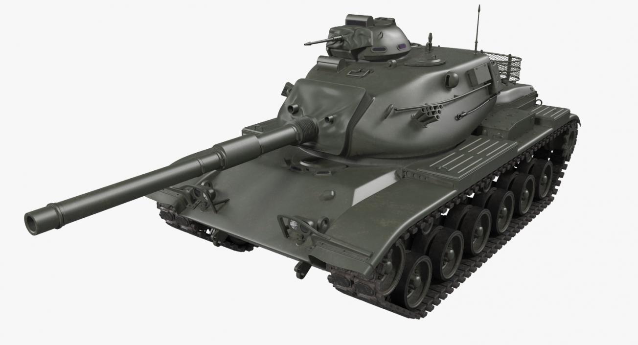 Main Battle Tank M60 Patton 3D