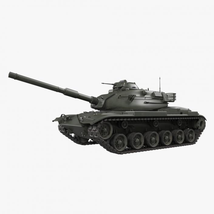 Main Battle Tank M60 Patton 3D