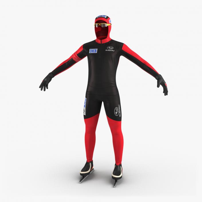 Speed Skater Suit 3D