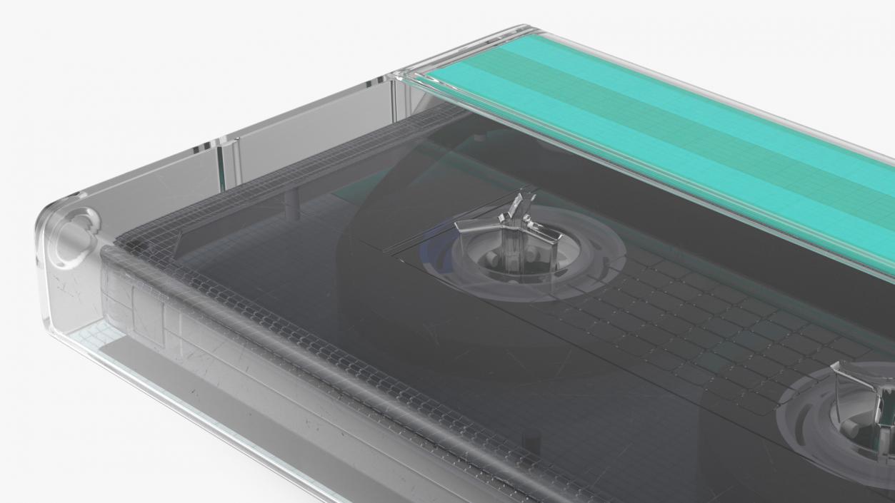Cassette Tape with Box 3D