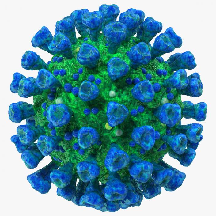 3D model Coronavirus MERS-CoV