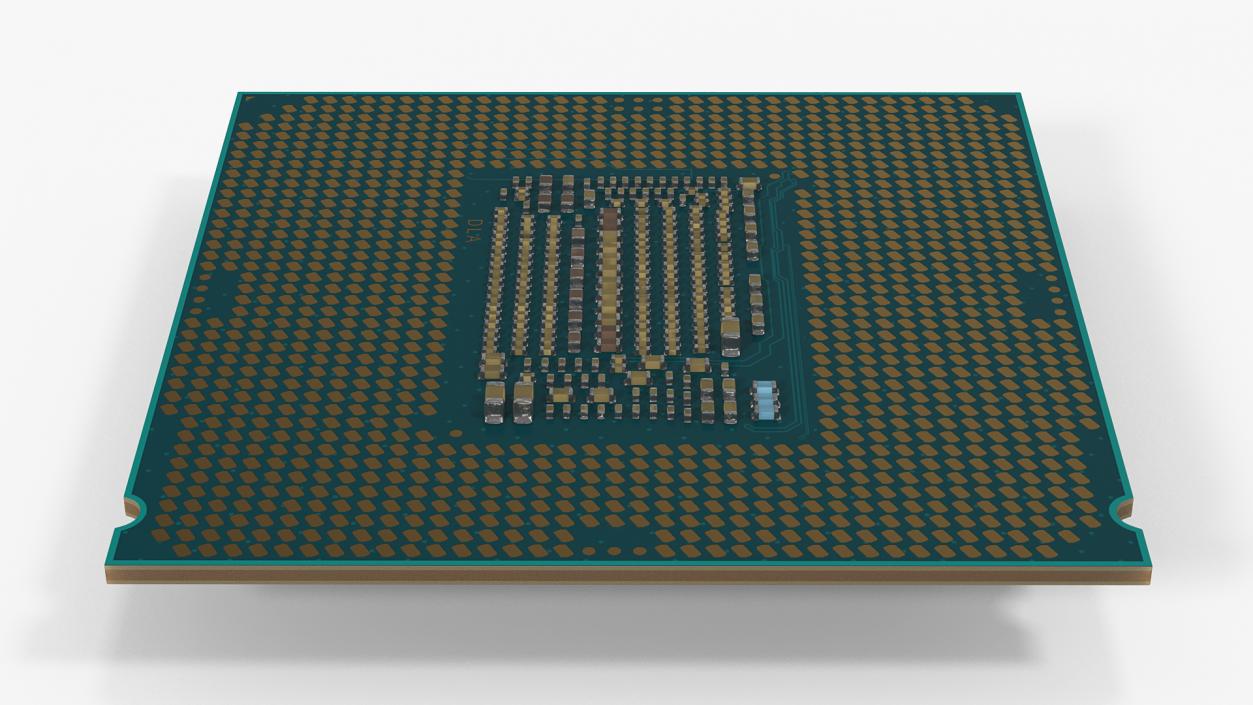 3D Intel Core i9 9900k CPU model