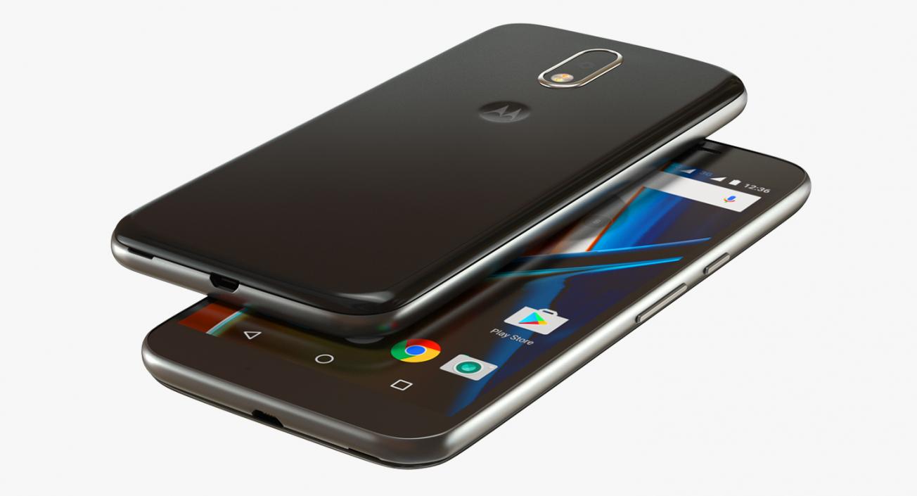 Motorola Moto G4 Black 3D