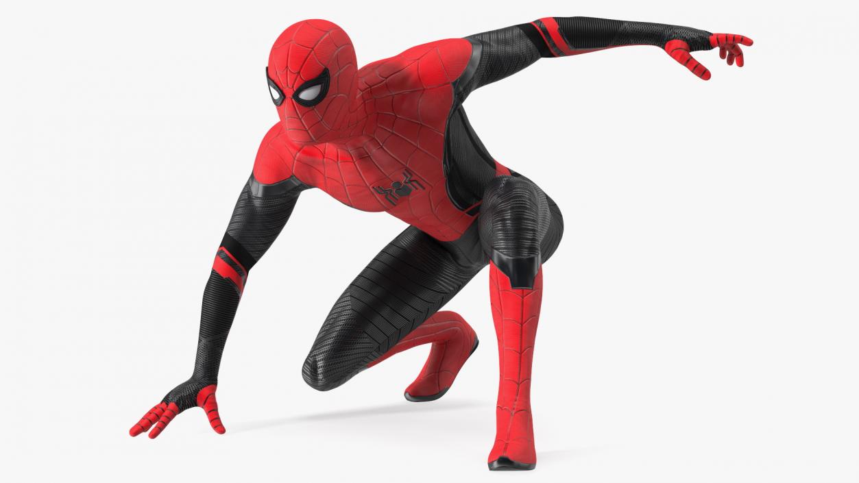 Spider Man Rigged 3D