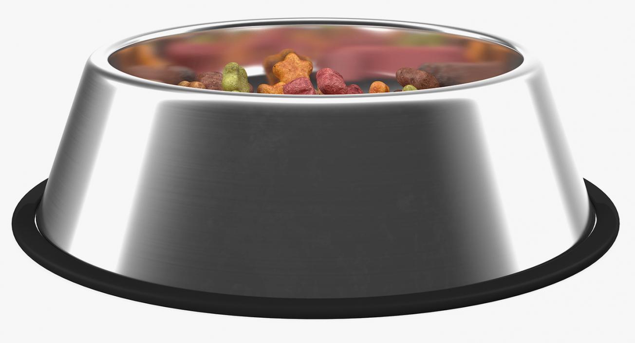 Dry Pet Food Bowl 3D