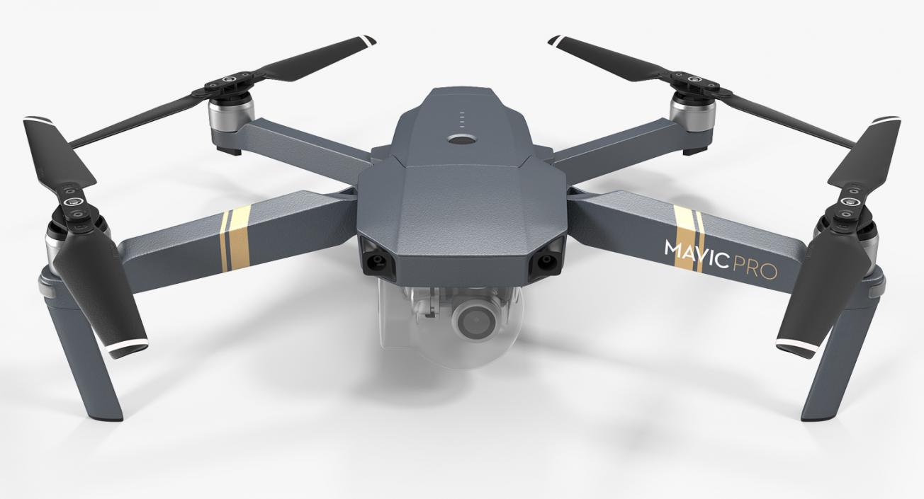 DJI Mavic Pro Quadcopter 3D model