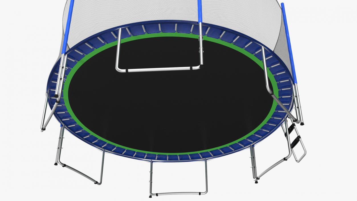 3D Zupapa 15ft Round Trampoline model