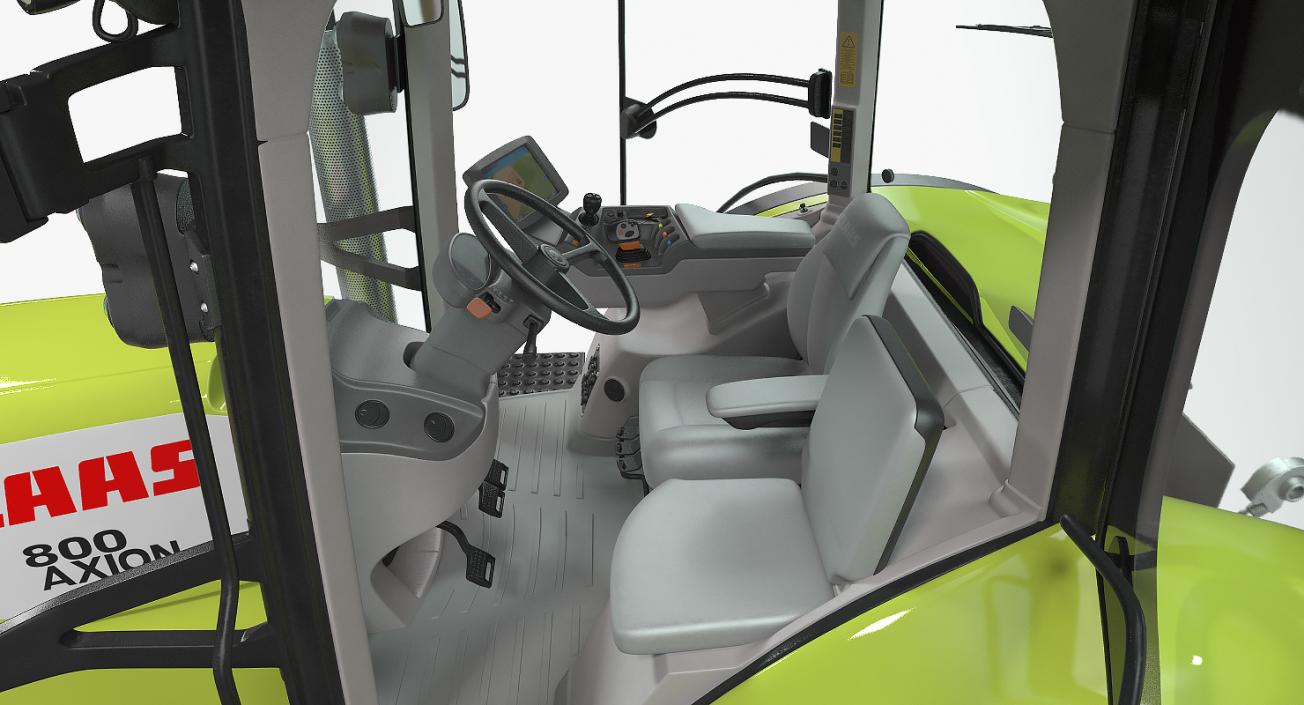modèle 3D de Tracteur CLAAS AXION Nettoyage Intérieur Détaillé - TurboSquid  1374708