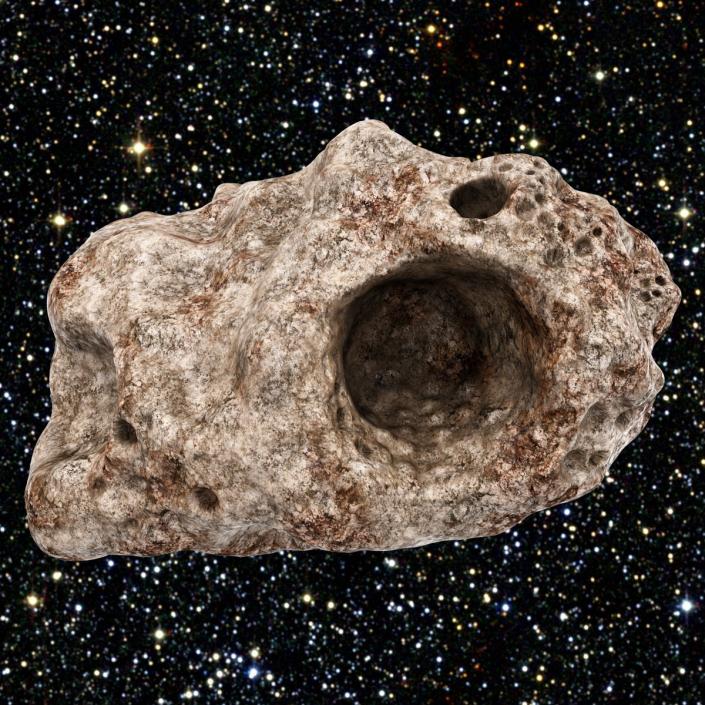 Meteorite 3D model