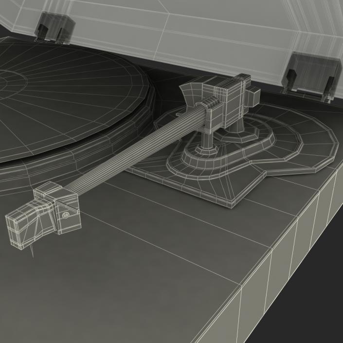 3D model Retro Turntable