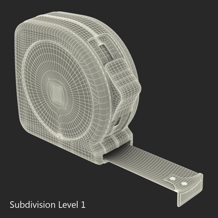 3D model Tape Measure Stanley Powerlock
