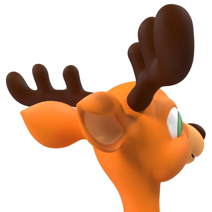 Cartoon Deer 3D