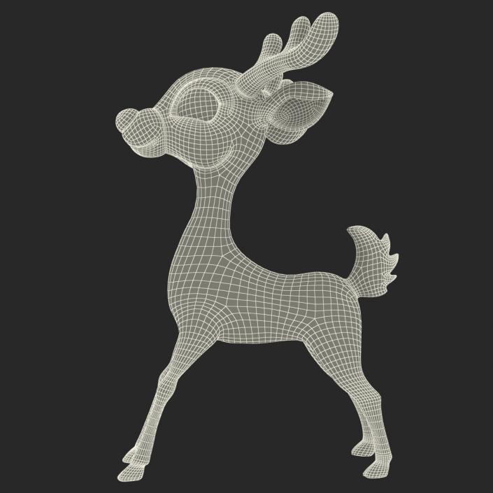 Cartoon Deer 3D