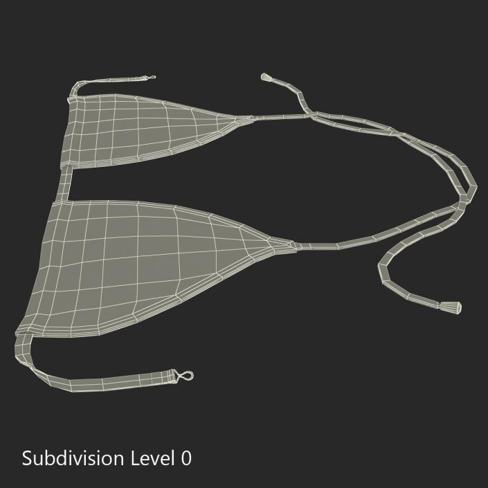 3D model Bikini Underwire Bra
