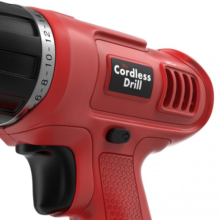 Cordless Drill 3D model