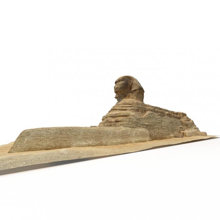 3D model Great Sphinx of Giza
