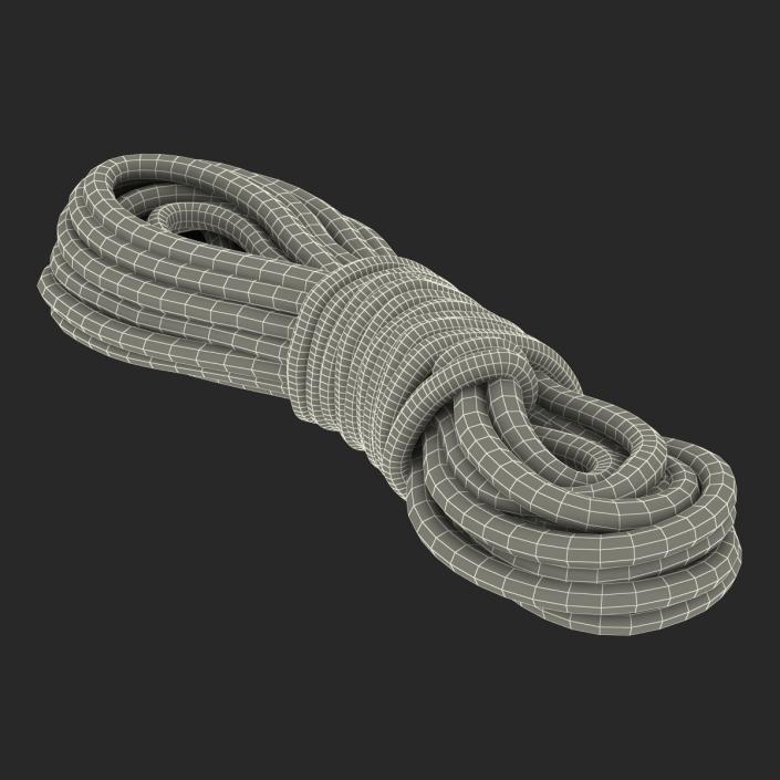 3D Rock Climbing Ropes Set model
