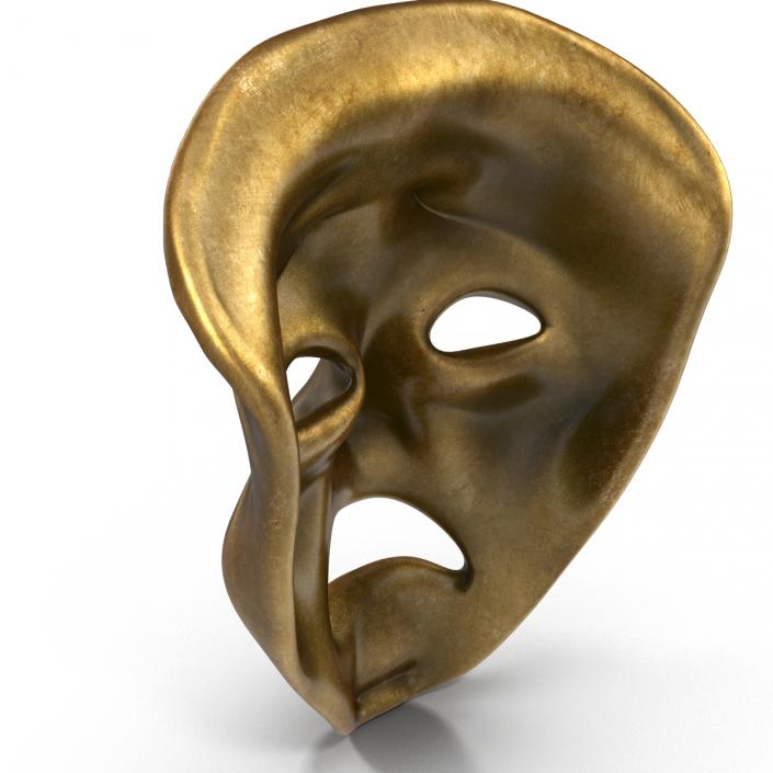 3D model Theatre Tragedy Mask