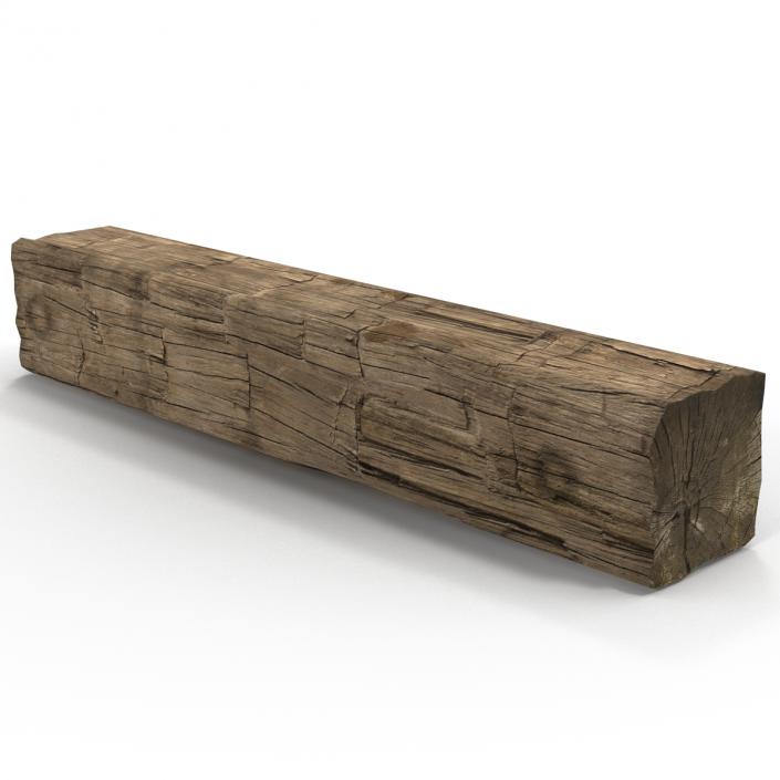Old Wood Log 3D