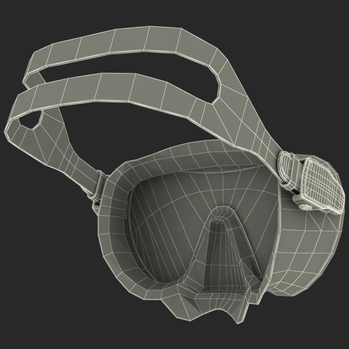 3D model Scuba Mask