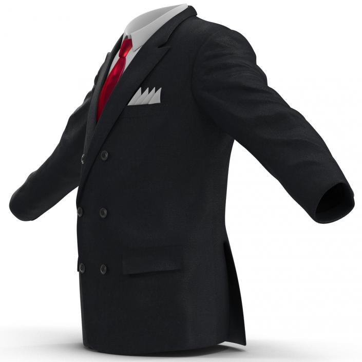 3D Mens Suit Jacket 4 model