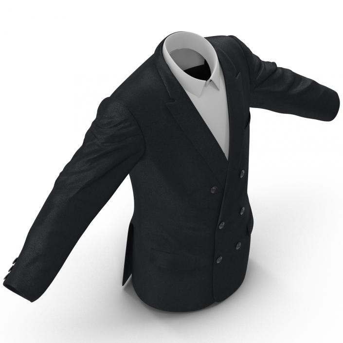 3D Mens Suit Jacket 5 model
