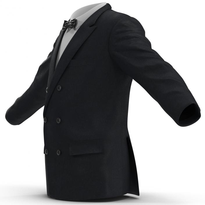 3D Mens Suit Jacket 6 model