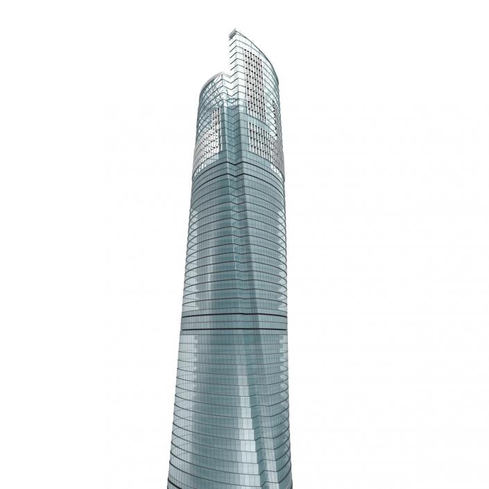 3D model Shanghai Tower China