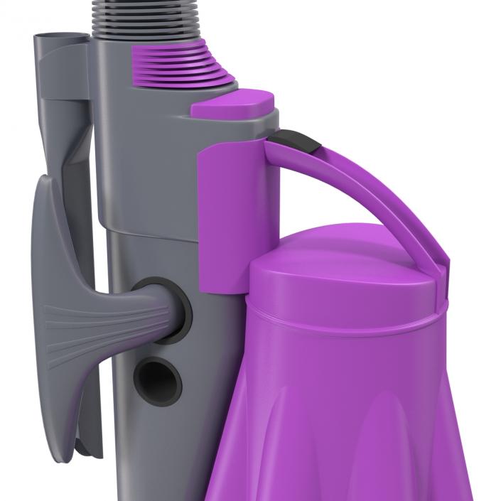 3D model Stand Up Vacuum Cleaner Violet