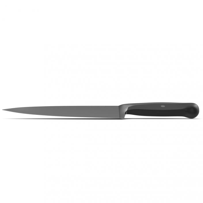 Chefs Knife 10 inch 3D model